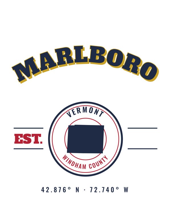 Marlboro Market Tote artwork detail