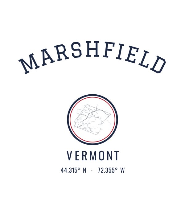 Marshfield Hometown Ornament artwork detail