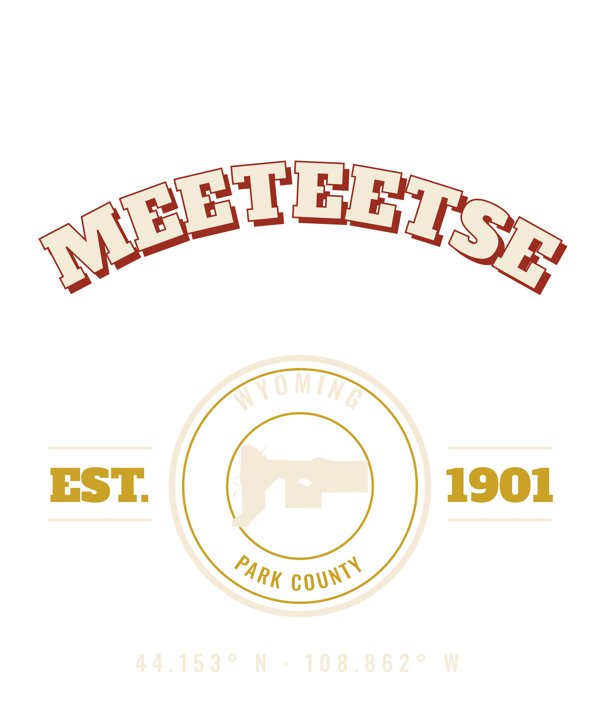Meeteetse Est. Tee artwork detail