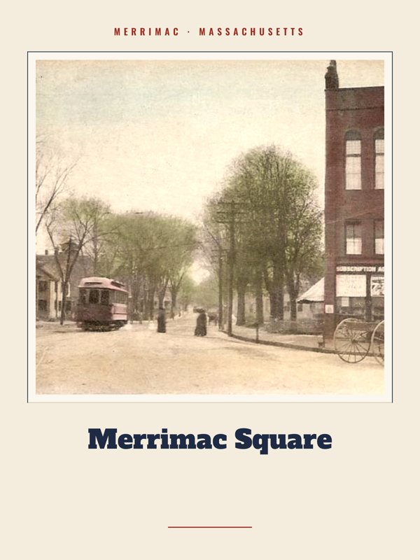Merrimac Merrimac Square Landmark Print artwork detail