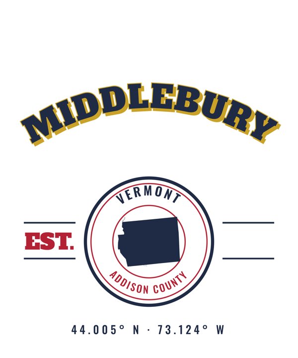Middlebury Market Tote artwork detail