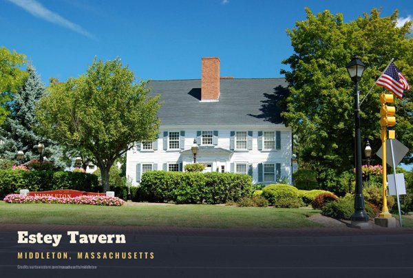 Middleton Estey Tavern Postcard artwork detail