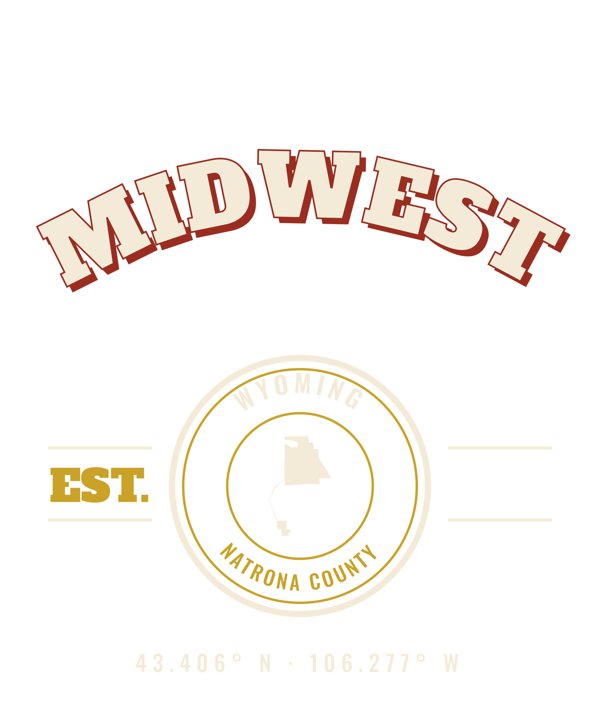 Midwest Est. Tee artwork detail