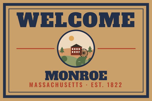 Monroe Welcome Doormat artwork detail