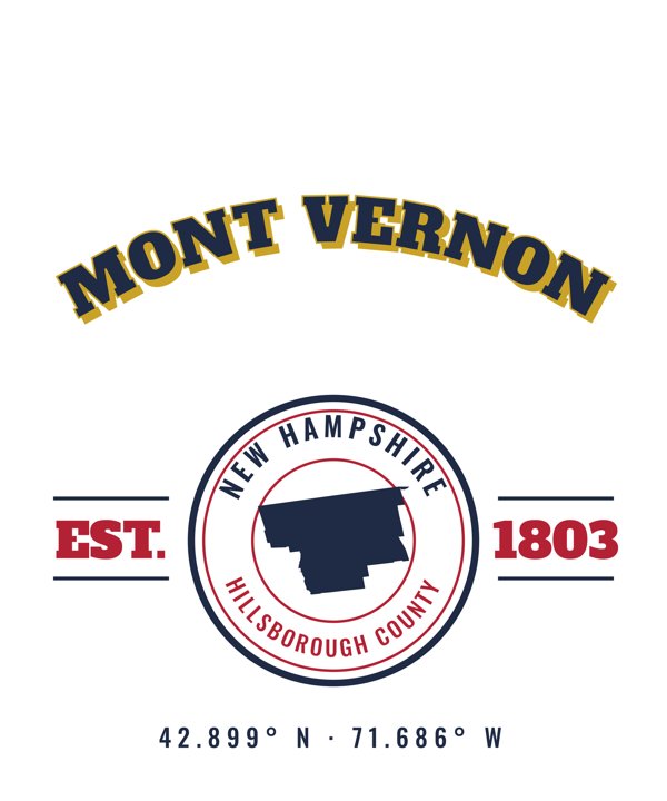 Mont Vernon Market Tote artwork detail