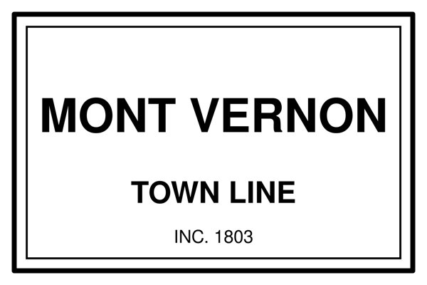 Mont Vernon Cork Coaster artwork detail