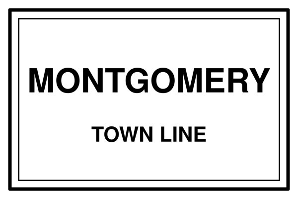 Montgomery Town Line Mug artwork detail