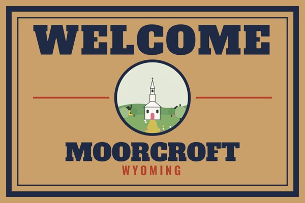 Moorcroft Welcome Doormat artwork detail