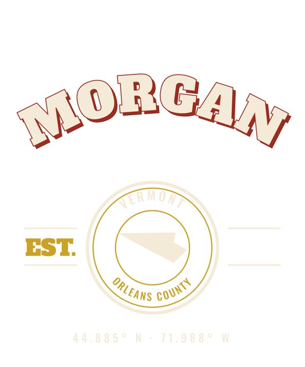 Morgan Est. Tee artwork detail