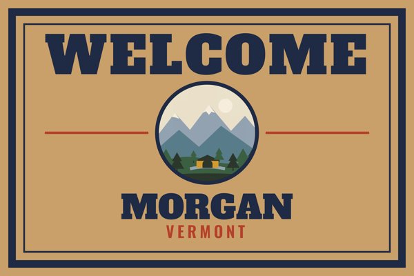 Morgan Welcome Doormat artwork detail