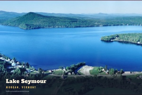 Morgan Lake Seymour Postcard artwork detail