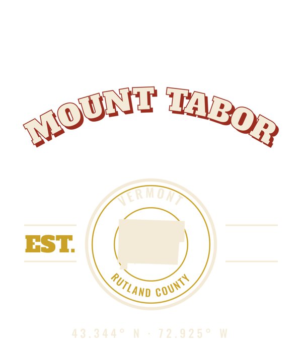 Mount Tabor Est. Tee artwork detail