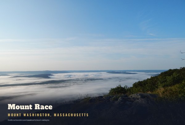 Mount Washington Mount Race Postcard artwork detail