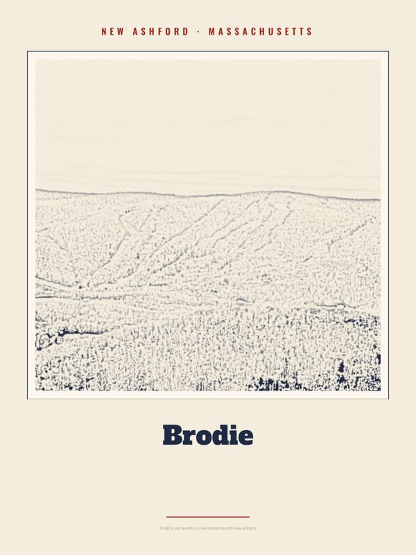 New Ashford Brodie Landmark Print artwork detail