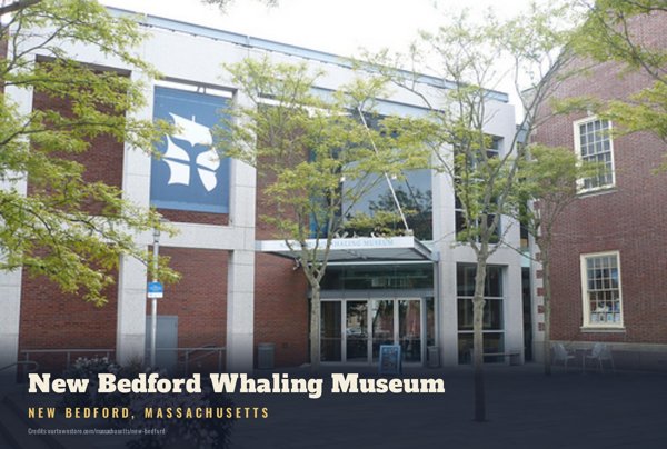 New Bedford New Bedford Whaling Museum Postcard artwork detail