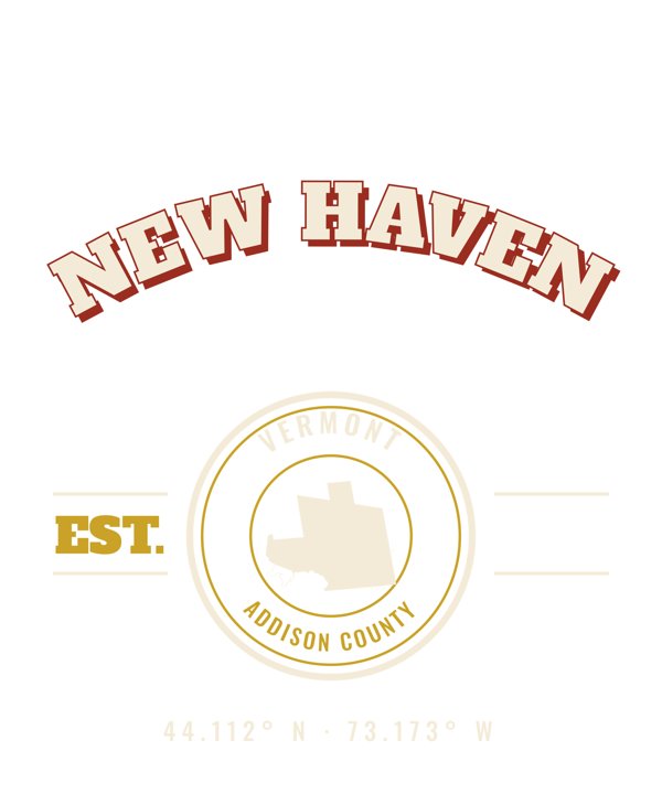 New Haven Est. Tee artwork detail