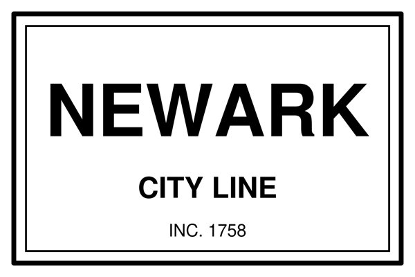 Newark Cork Coaster artwork detail