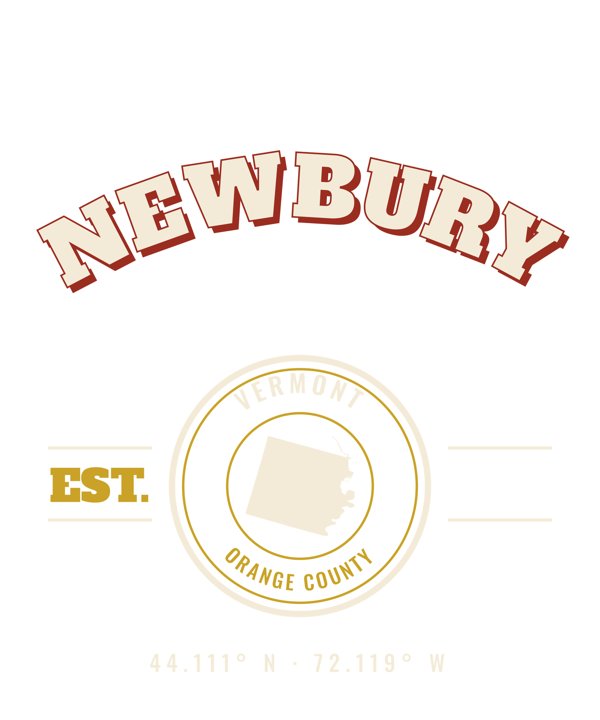 Newbury Varsity Crewneck artwork detail