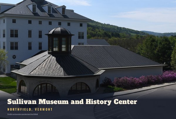 Northfield Sullivan Museum and History Center Postcard artwork detail