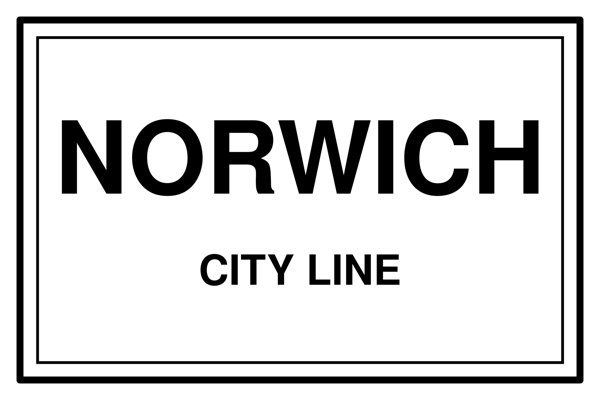 Norwich Cork Coaster artwork detail