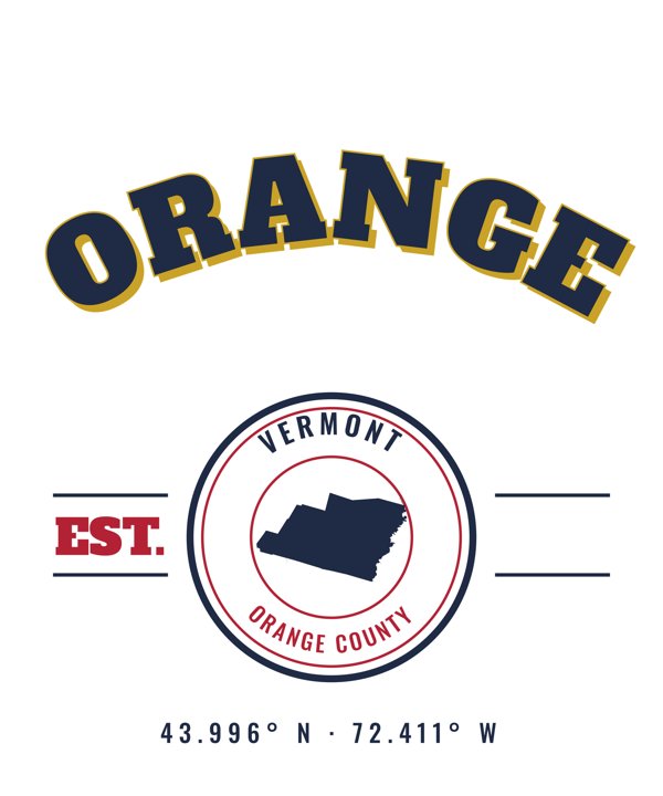 Orange Market Tote artwork detail
