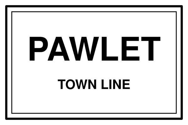 Pawlet Cork Coaster artwork detail