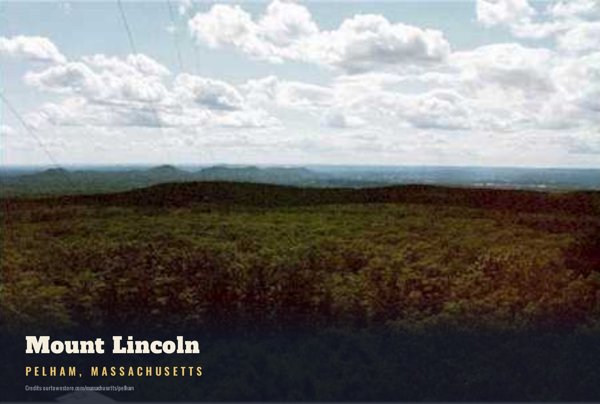 Pelham Mount Lincoln Postcard artwork detail