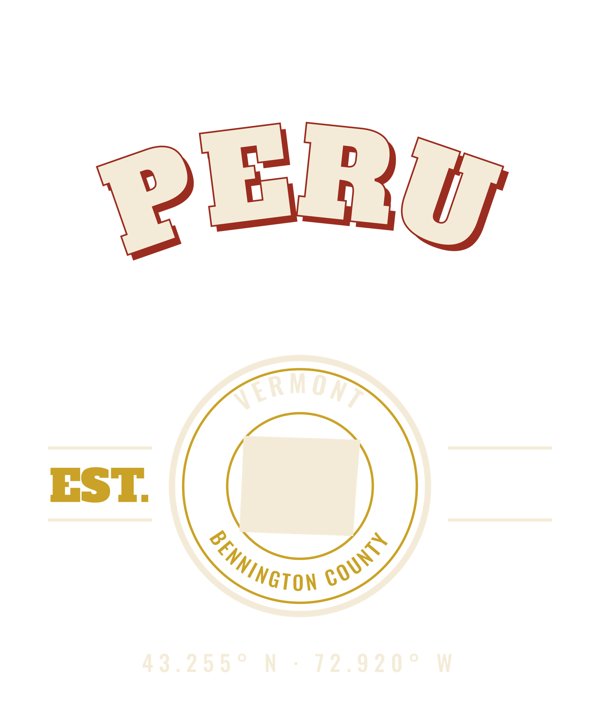 Peru Est. Tee artwork detail