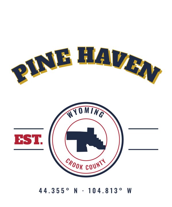 Pine Haven Market Tote artwork detail