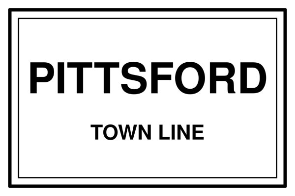 Pittsford Cork Coaster artwork detail