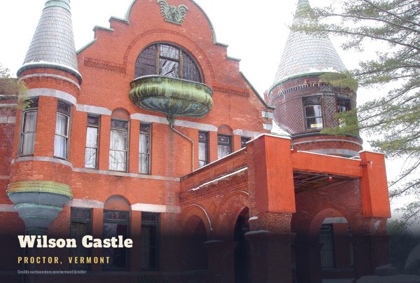 Proctor Wilson Castle Postcard artwork detail