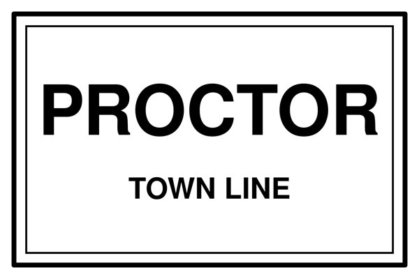 Proctor Cork Coaster artwork detail