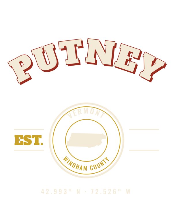 Putney Est. Tee artwork detail