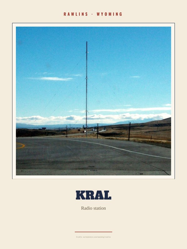 Rawlins KRAL Landmark Print artwork detail