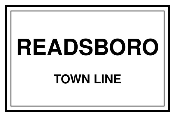 Readsboro Cork Coaster artwork detail
