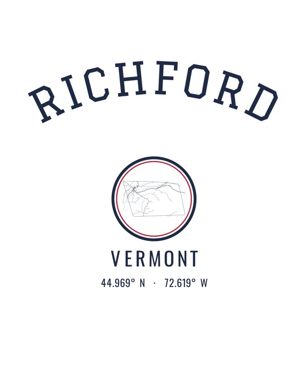 Richford Est. Tumbler artwork detail