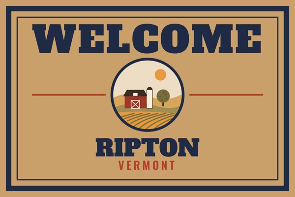Ripton Welcome Doormat artwork detail