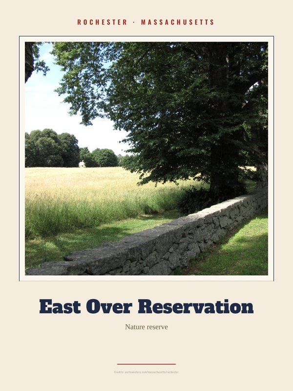 Rochester East Over Reservation Landmark Print artwork detail