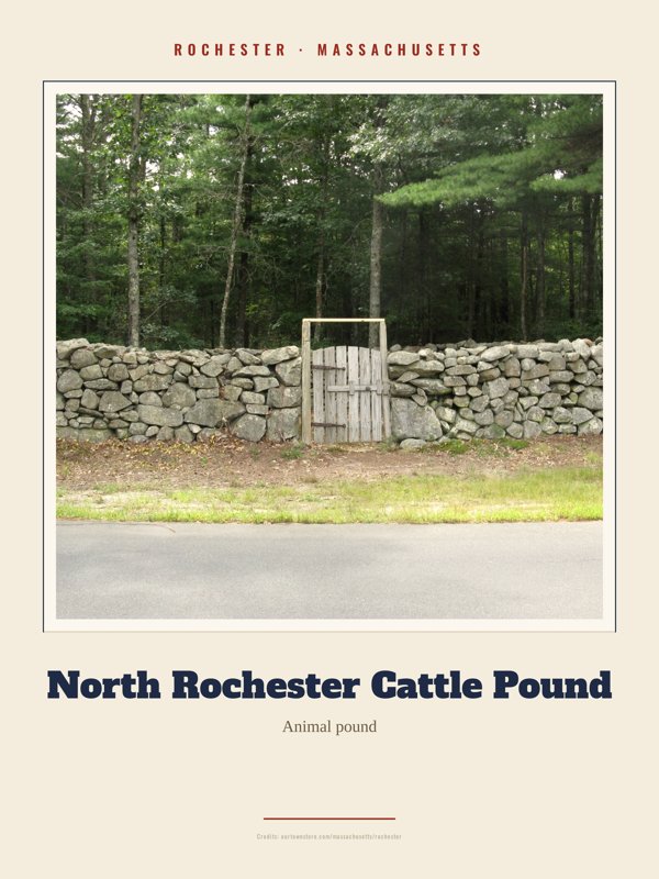 Rochester North Rochester Cattle Pound Landmark Print artwork detail