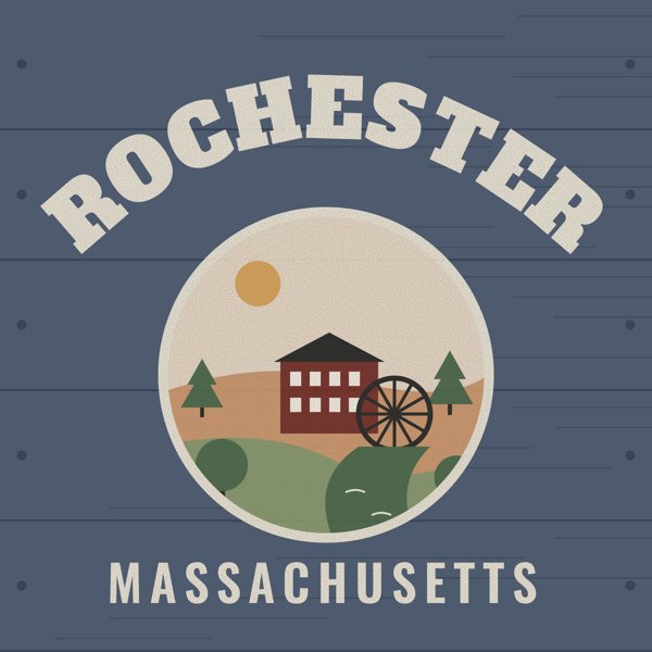 Rochester Hometown Wood Sign artwork detail