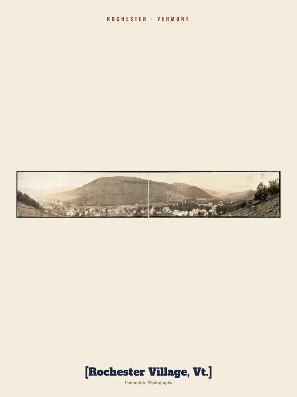 Rochester [Rochester Village, Vt.] Archive Print artwork detail