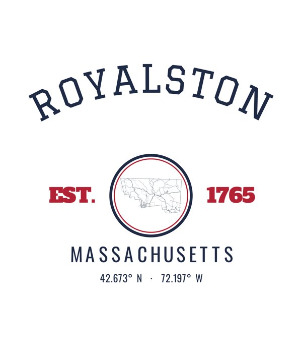 Royalston Hometown Ornament artwork detail