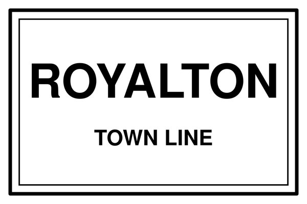 Royalton Town Line Mug artwork detail