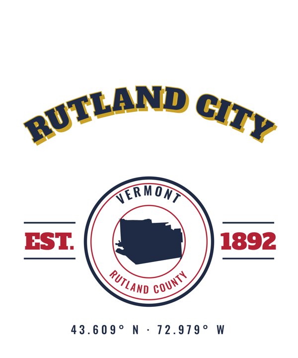 Rutland City Market Tote artwork detail