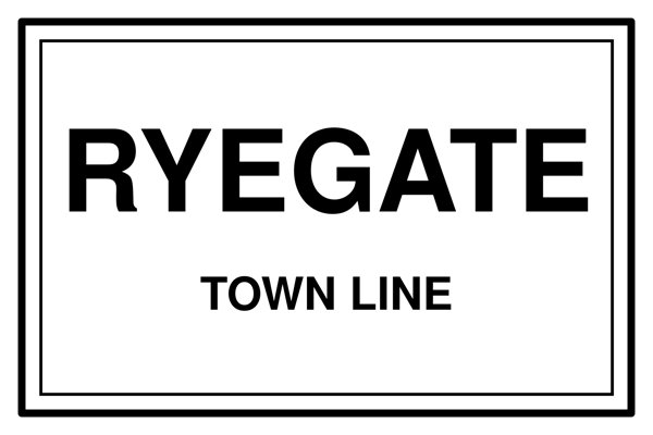 Ryegate Cork Coaster artwork detail