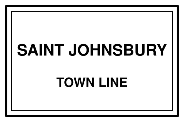 Saint Johnsbury Cork Coaster artwork detail