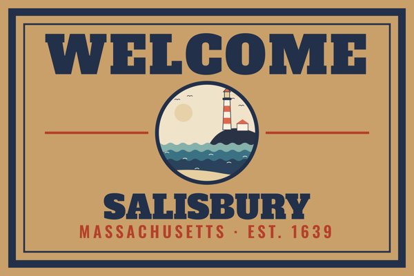 Salisbury Welcome Doormat artwork detail