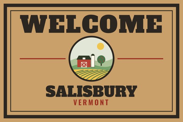 Salisbury Welcome Doormat artwork detail