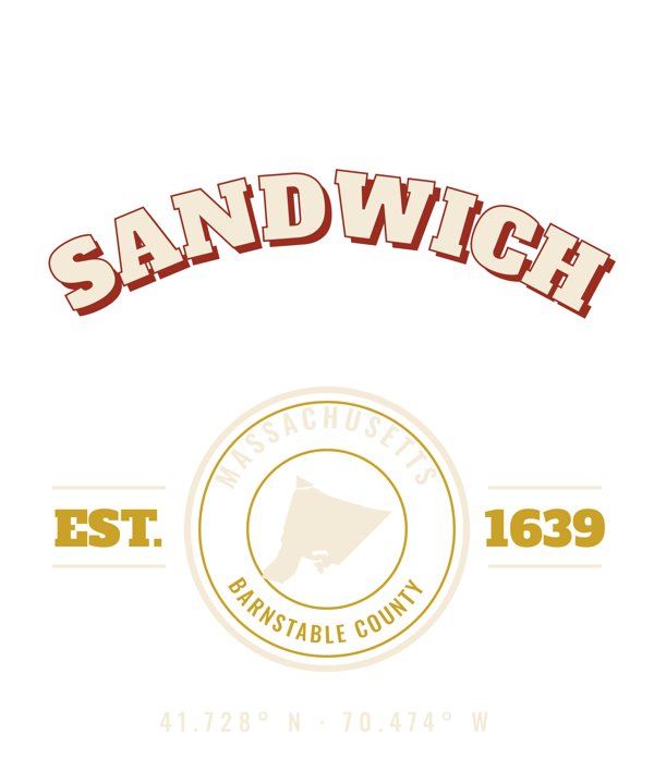 Sandwich Est. Tee artwork detail