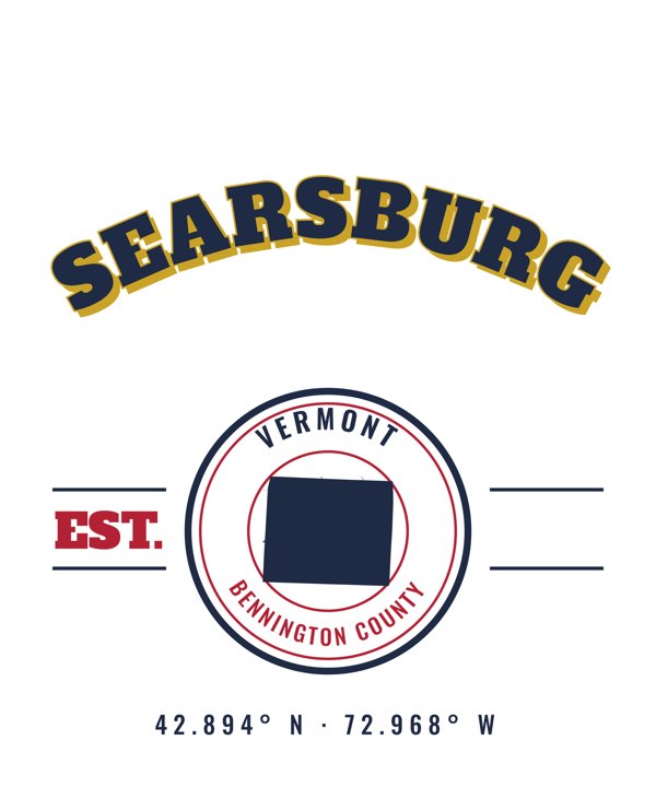 Searsburg Market Tote artwork detail
